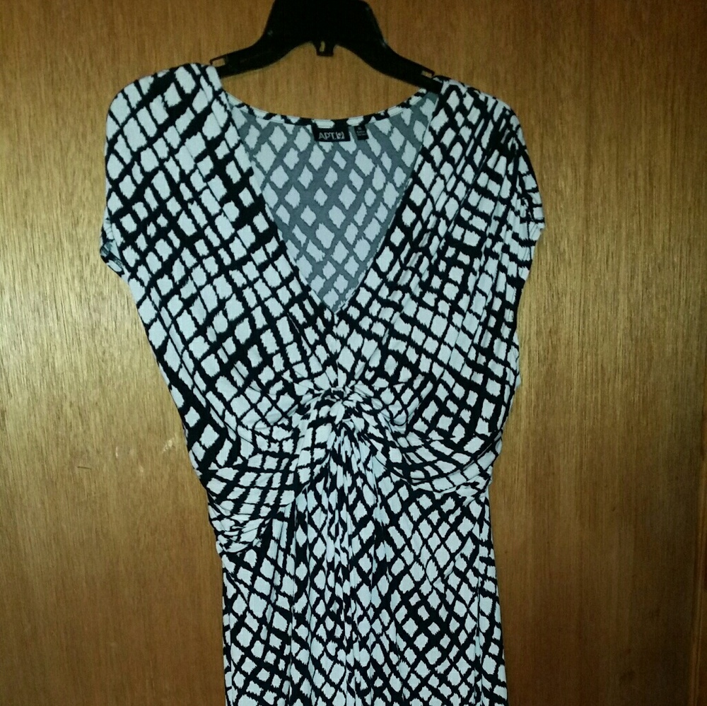 Black And White Dress