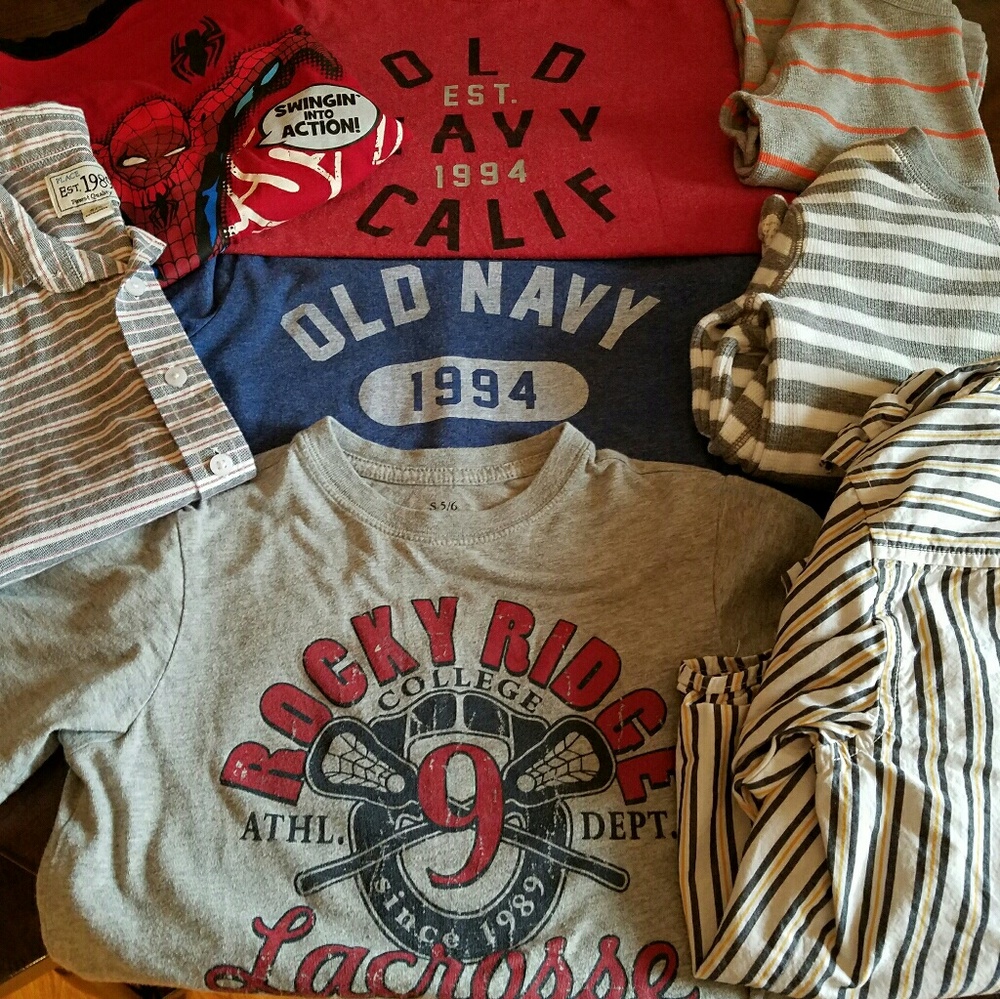 Boys 5/6 shirt bundle