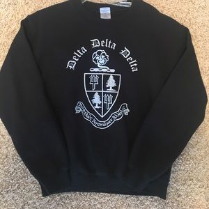 Tri Delta Black Seal Sweatshirt