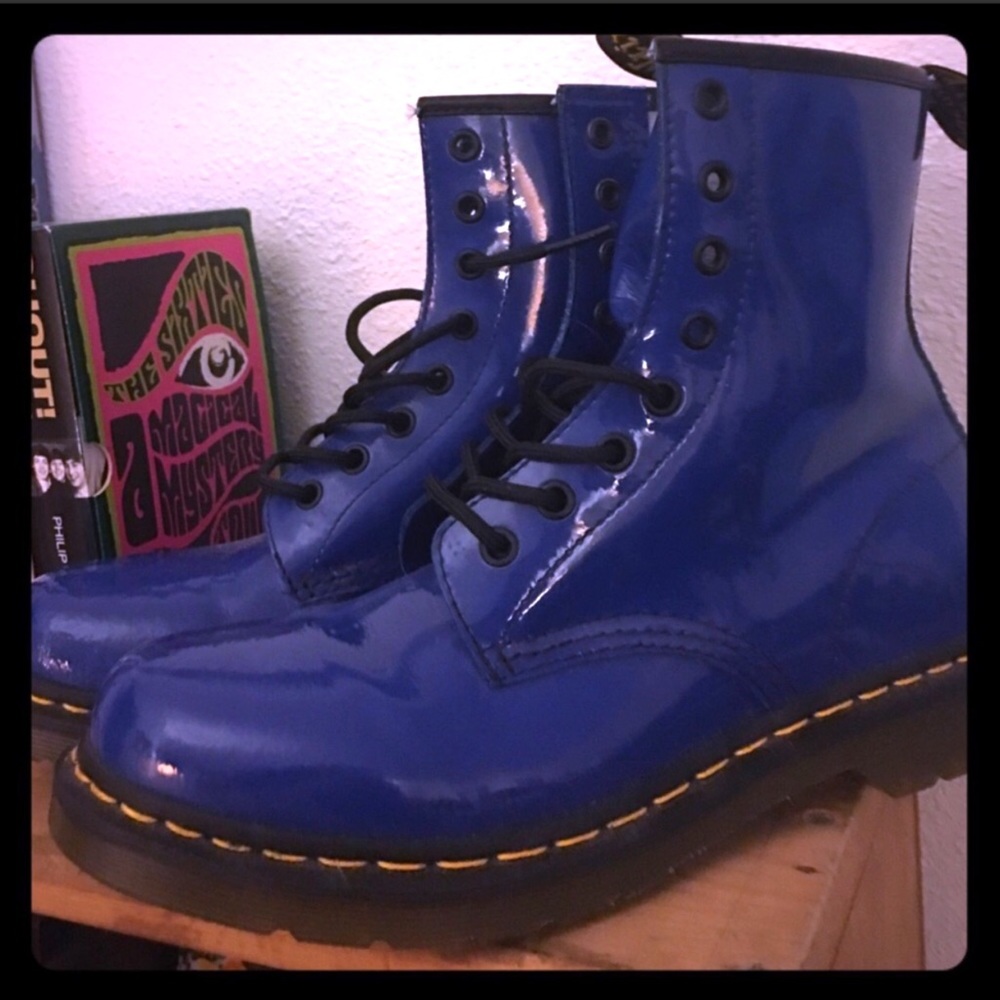 Electric Blue Doc Martens ⭐️