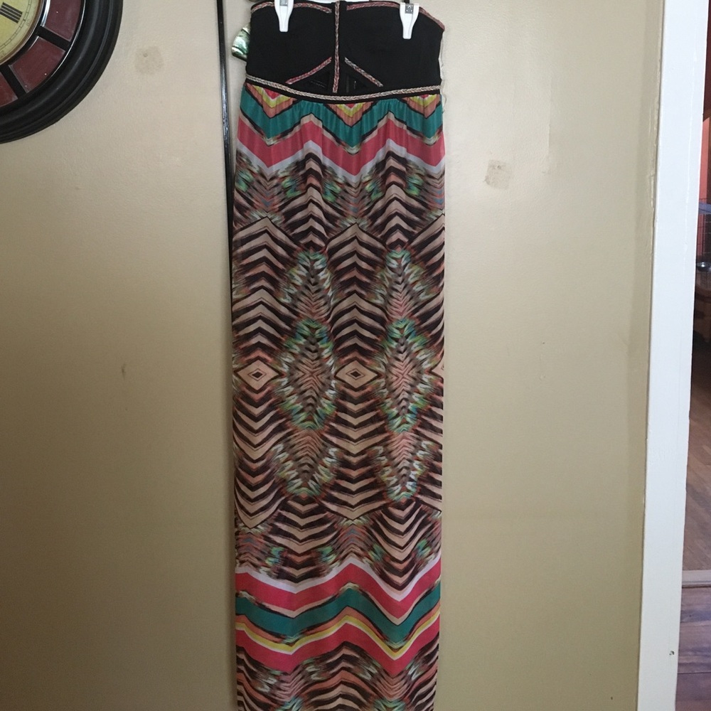 Strapless dress