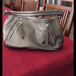 Liz Claiborne Hobo Handbag Bronze
