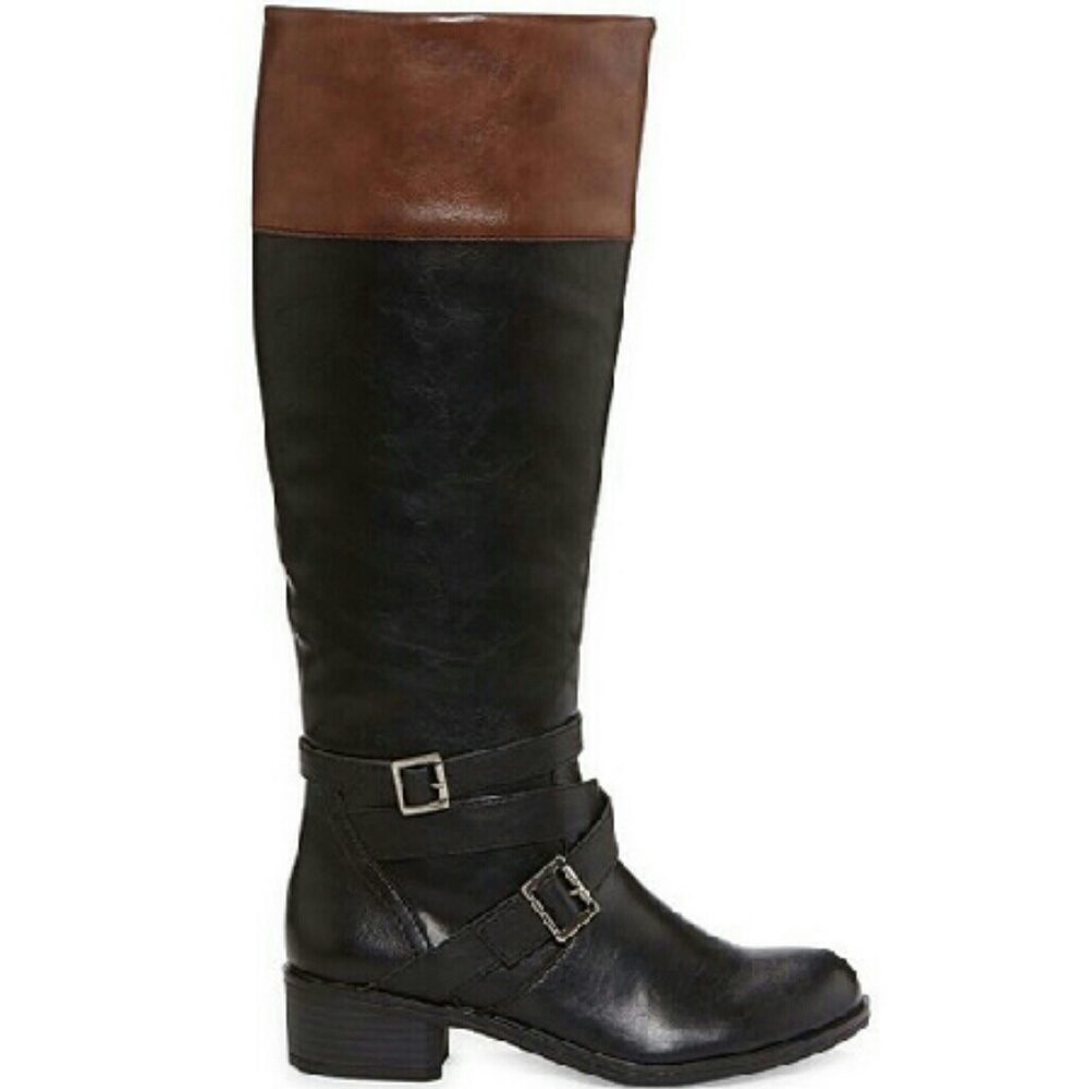 Dakota Two-Tone Riding Boots