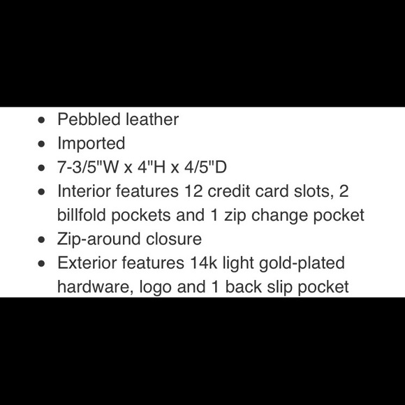 Kate Spade Cobble Hill Lacey wallet peach blossom - Picture 4 of 4