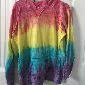 tie dye sweatshirt