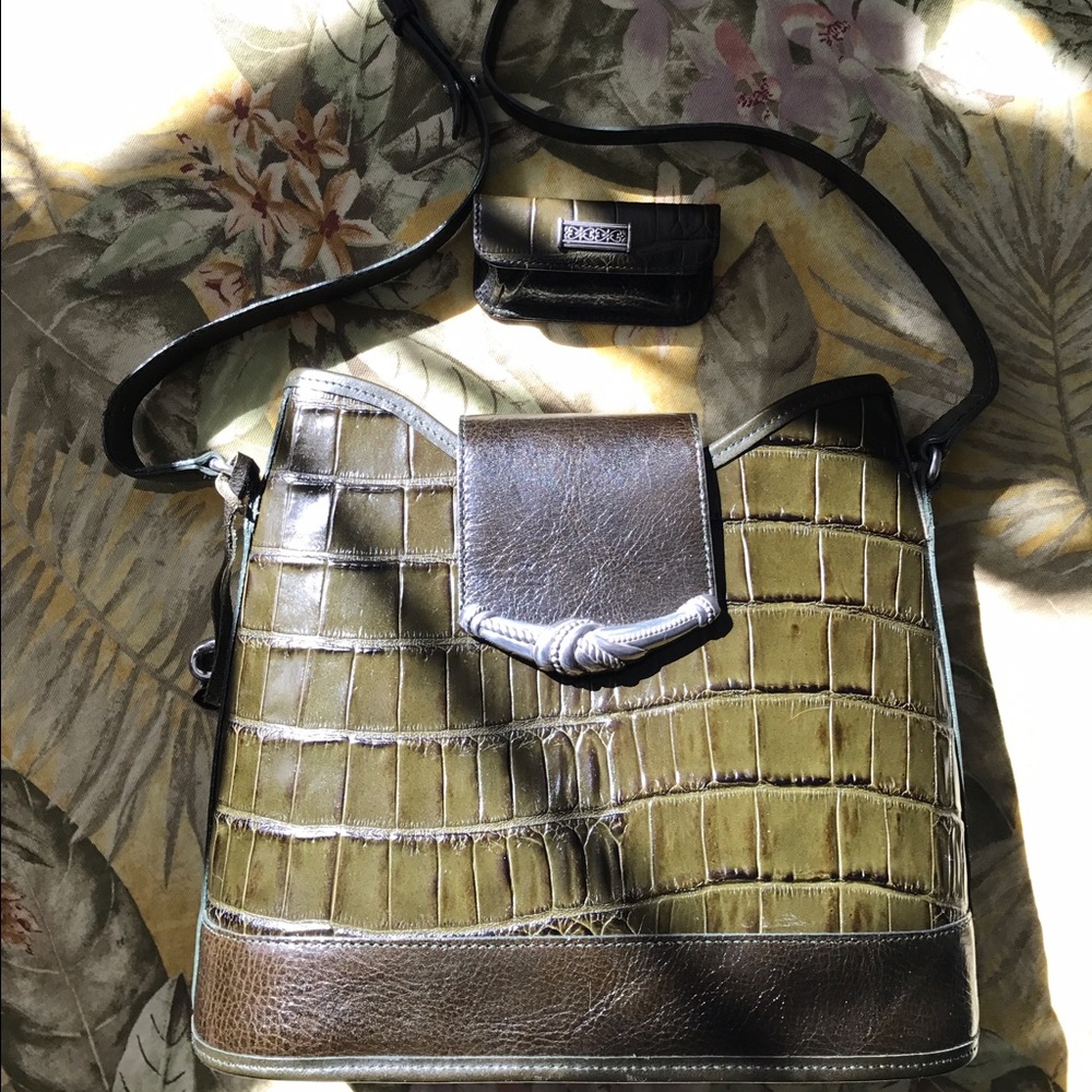 Brighton Handbag  "Theda" in Olive