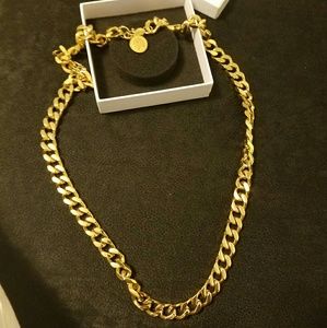 Rastaclat 24k Gold plated chain.