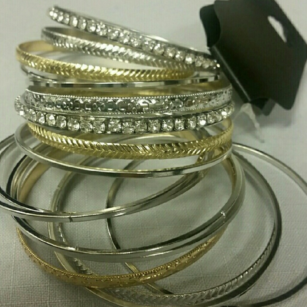 17 Assorted Bangles Set - image 3