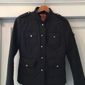 Tory Burch quilted jacket Sz 4