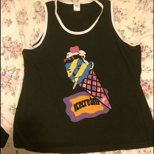 Very rare Ice cream tank top