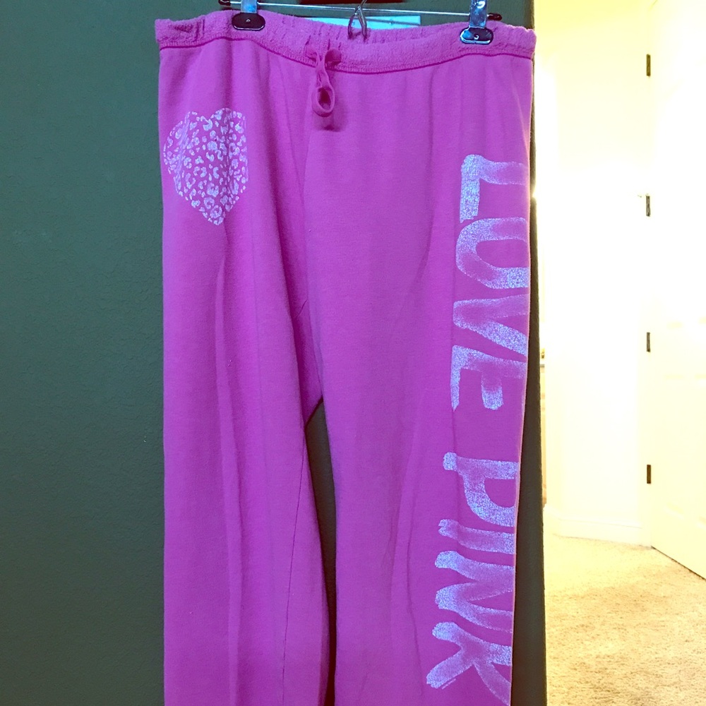 Victoria Secret Pink Sweatpants - size L