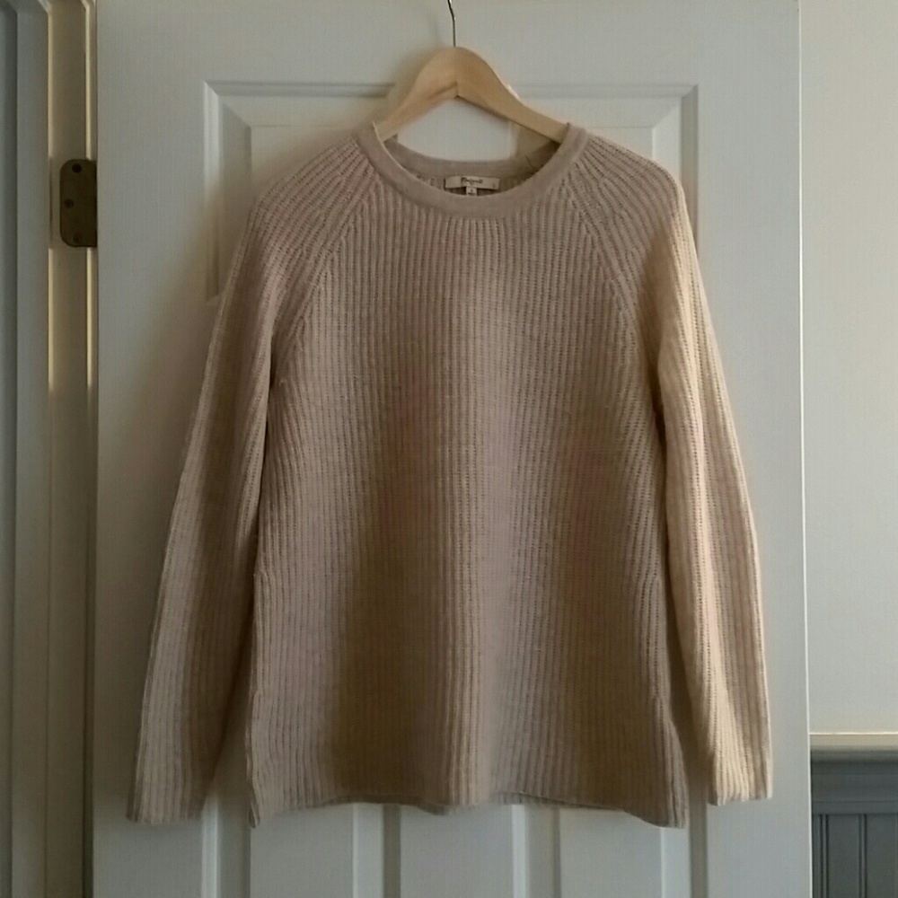 Madewell tan sweater