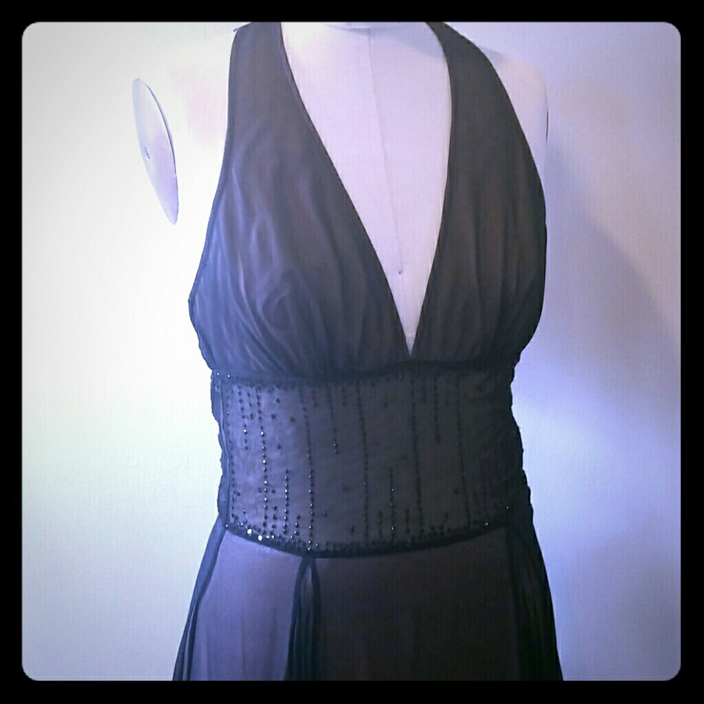 BCBG evening dress.