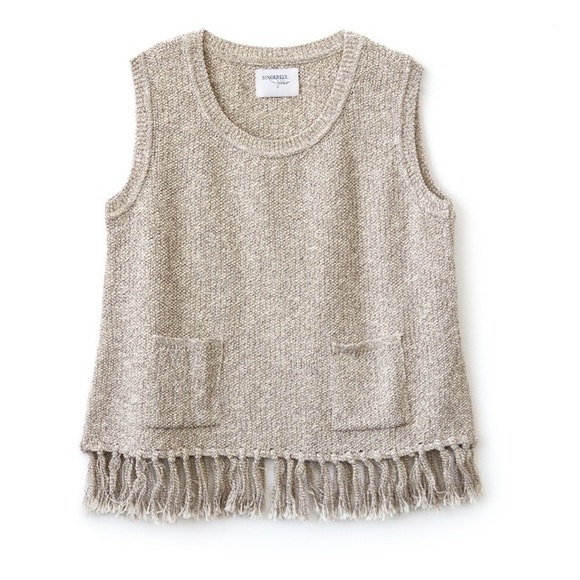 LAST ONE Sincerely Jules Tulum Knit Fringe Tank - Picture 2 of 4