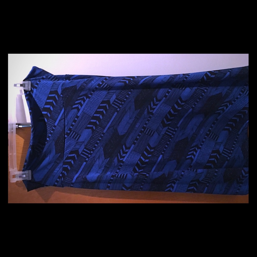 Lularoe Blue Azure Skirt Arrow Skirt