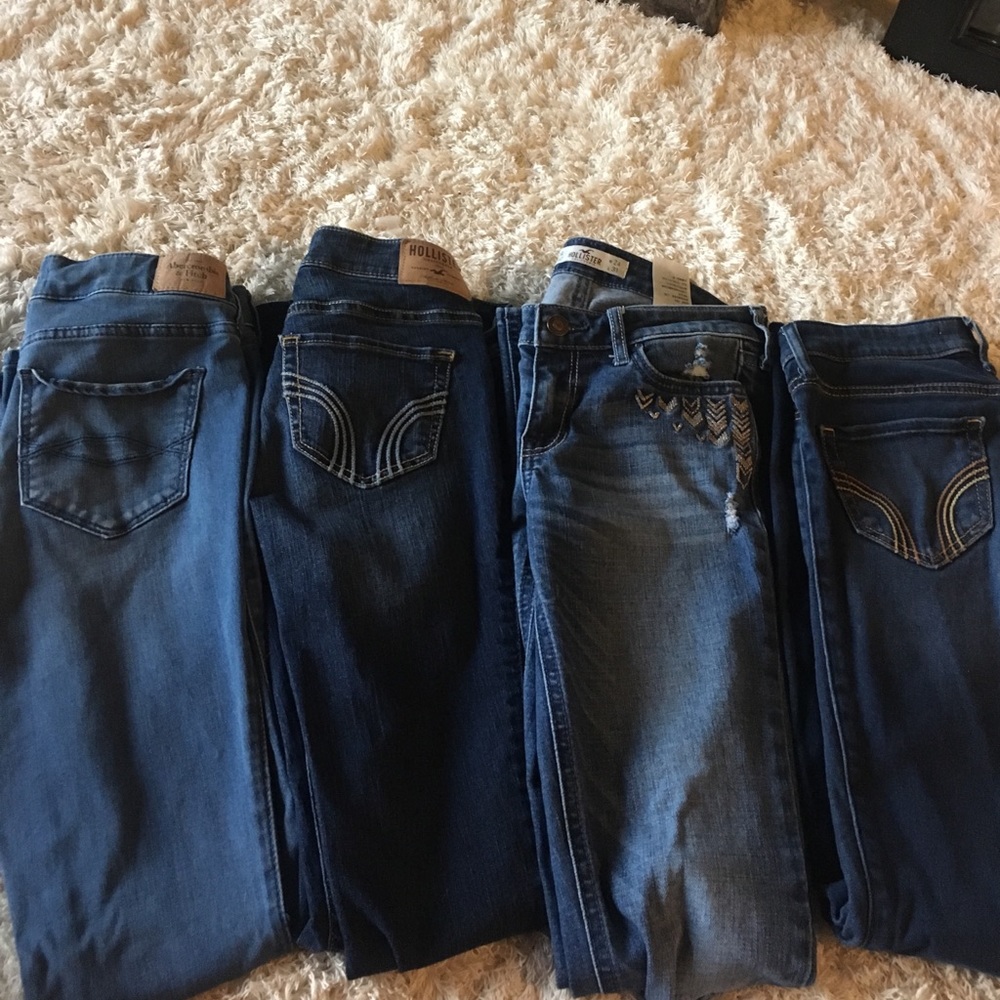 Great condition hollister / a&f skinny jeans