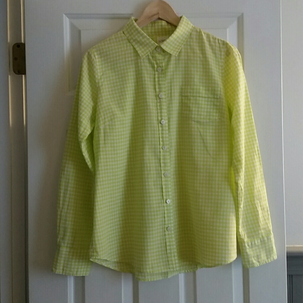 Jcrew perfect shirt botton down