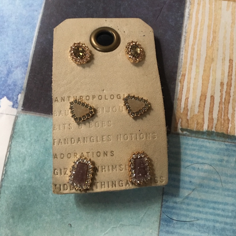NEW! Anthropologie earring set