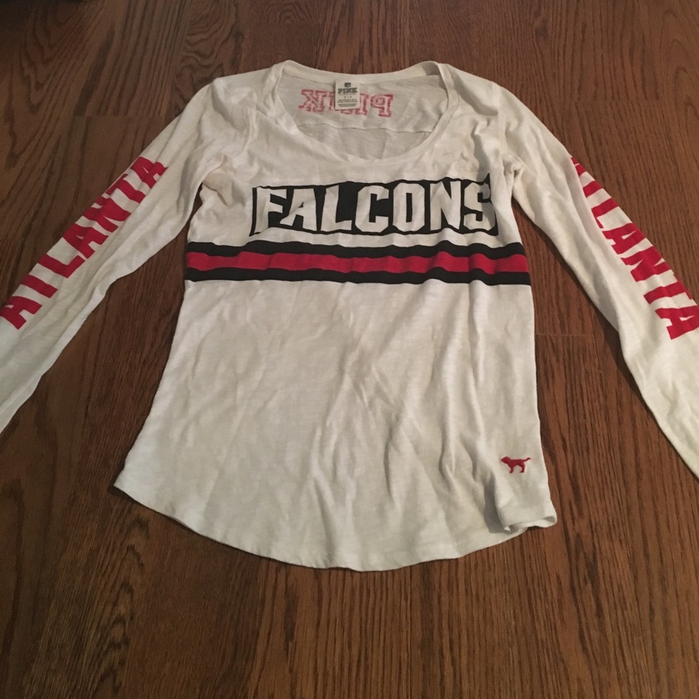 long sleeve PINK falcons shirt