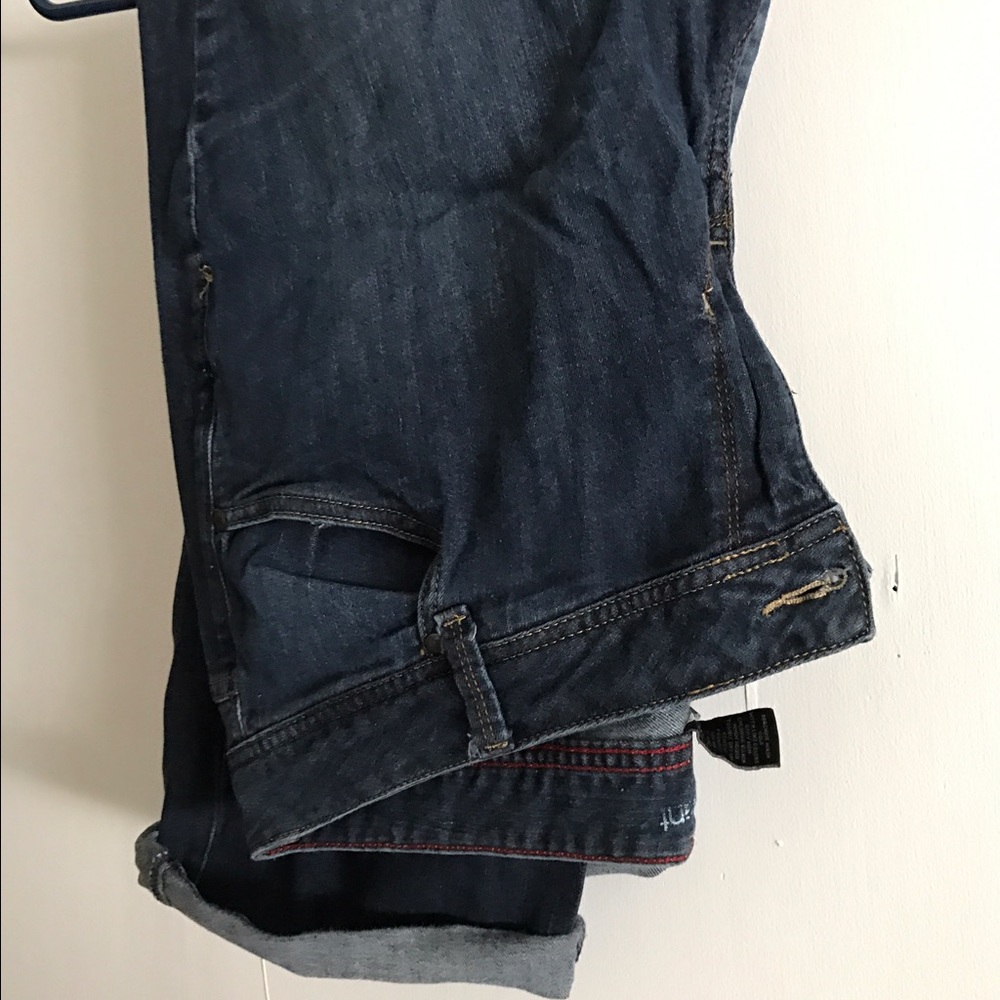 Lane Bryant capris medium wash