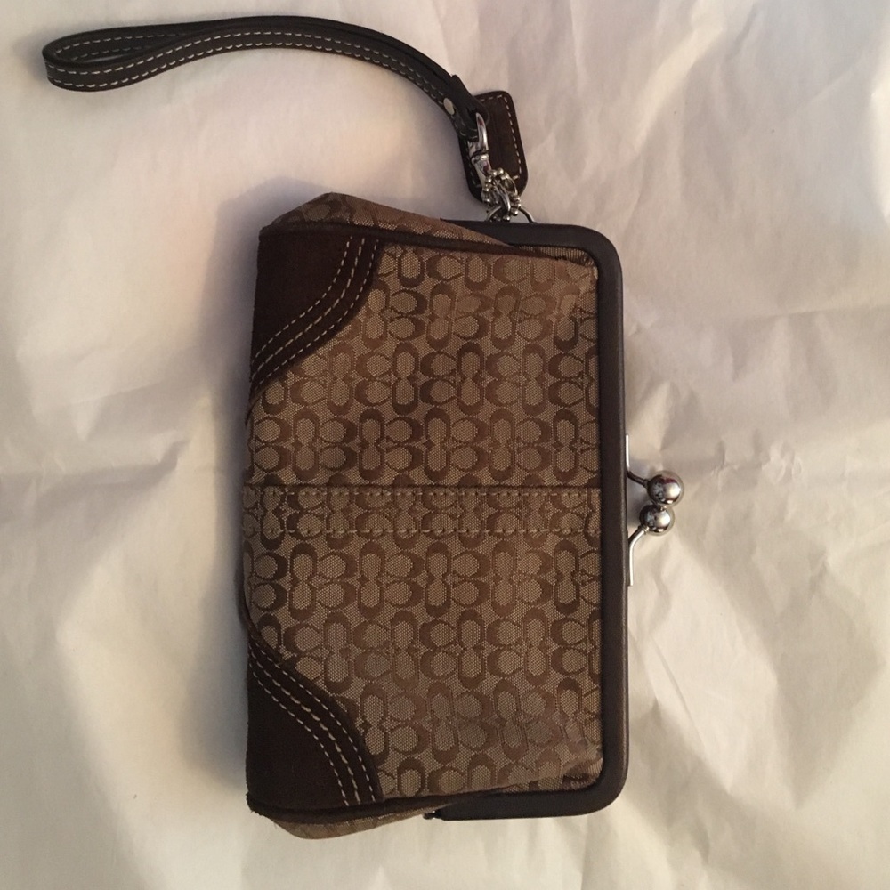 Coach wristlet