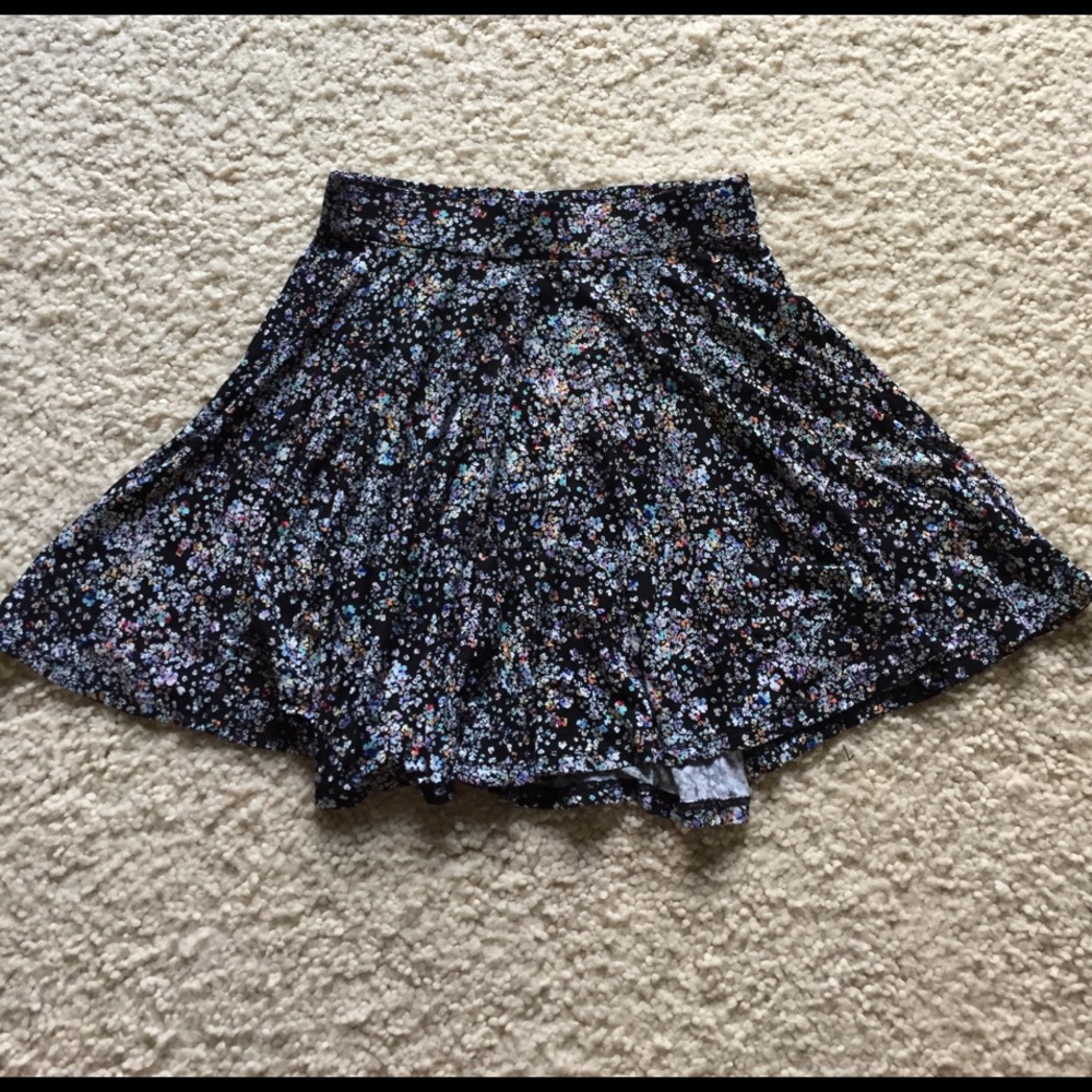 Floral Skater Skirt