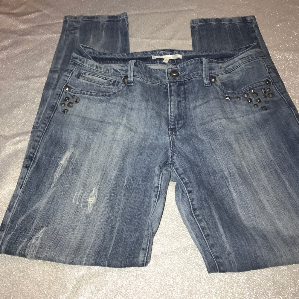 Rachel Roy Distressed Jeans