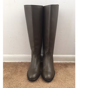 J. Crew Dark Wood Field Boots NWOT
