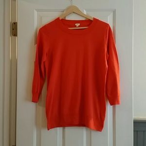 Jcrew 3/4 length sweater