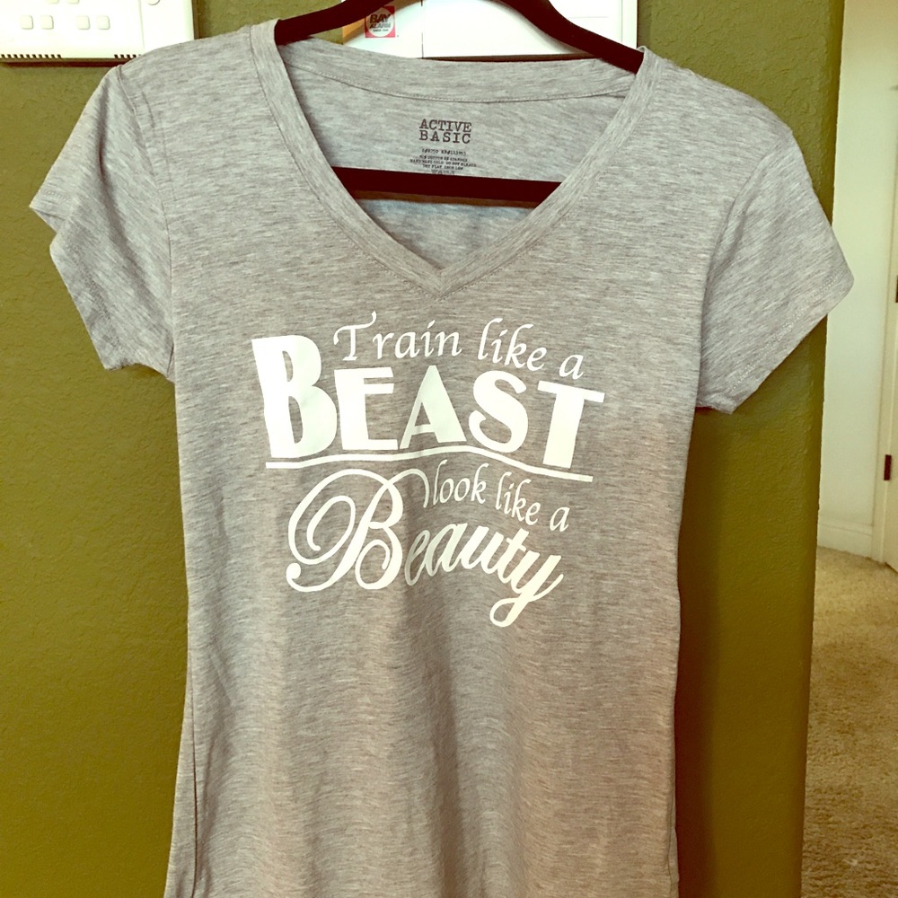 Train Like a Beast Look Like a Beauty - Cute Tee