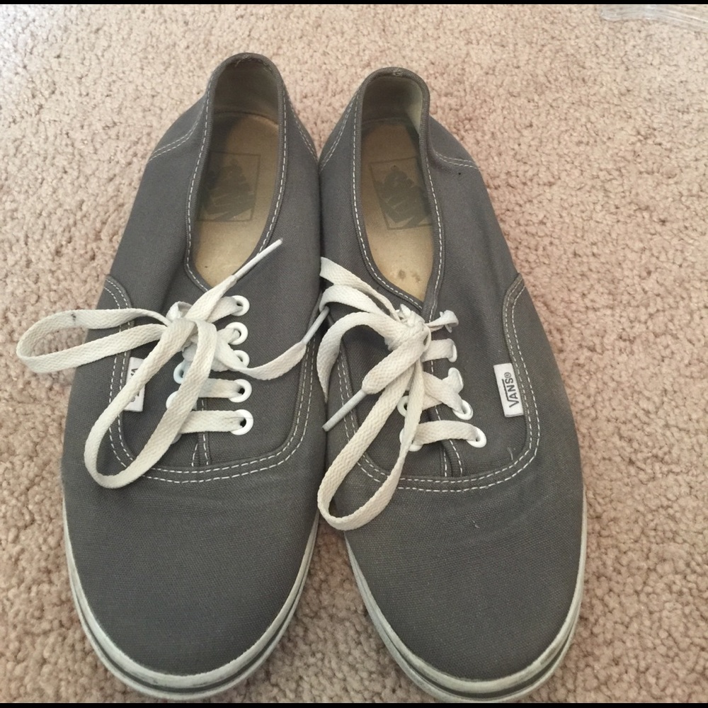 Grey vans