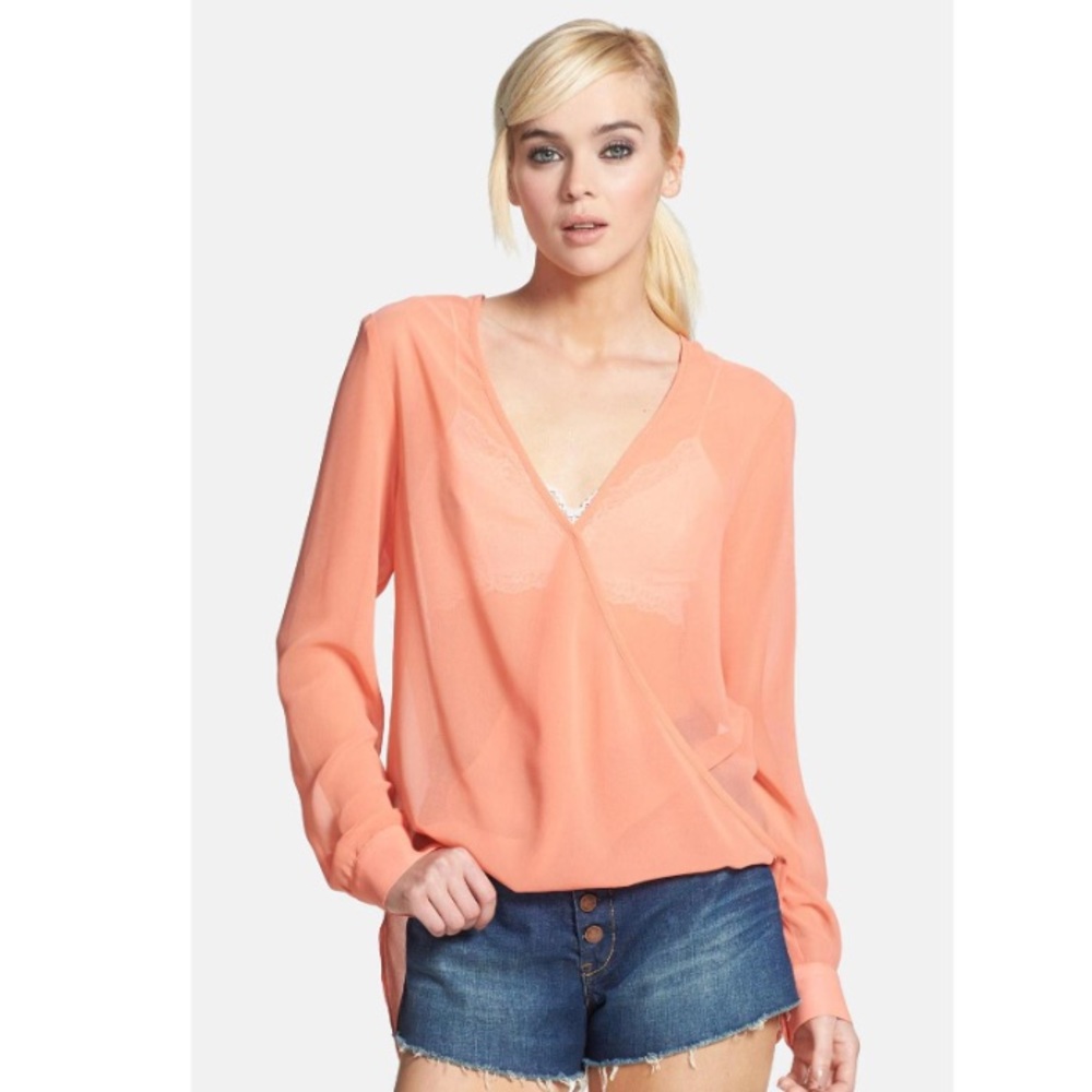 Wayf sheer blouse