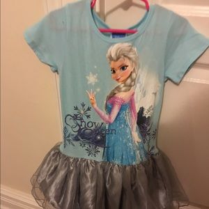 Little girls frozen dress