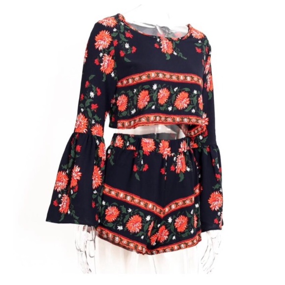 🎉Host Pick🎉 NEW! Floral shorts set - Picture 4 of 7