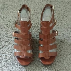 Olsenboye sandal heel wedge