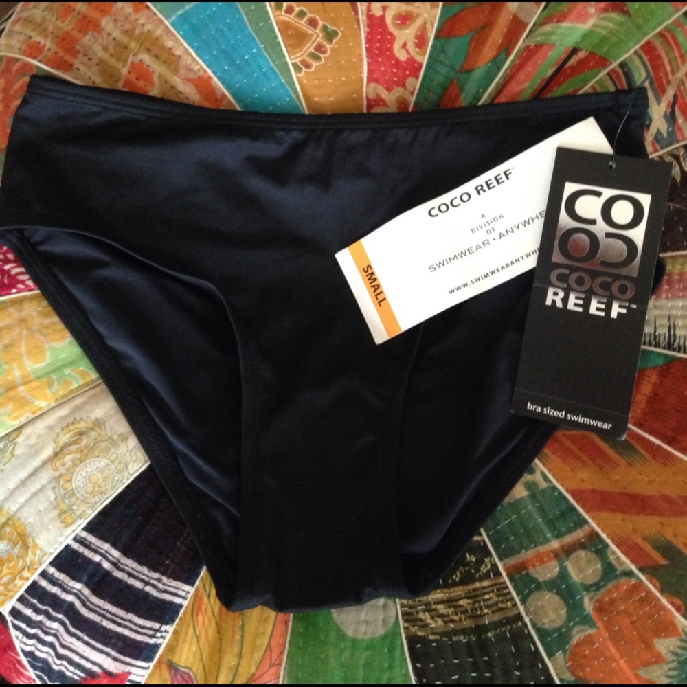 COCO REEF High waisted bikini bottom small NWT