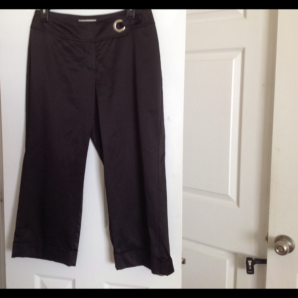 WHBM silk feel/look capris.  Very nice.