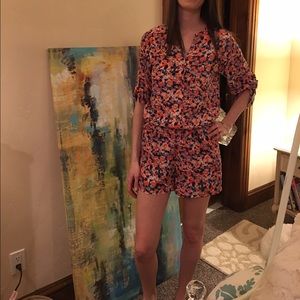 Spring Floral Romper