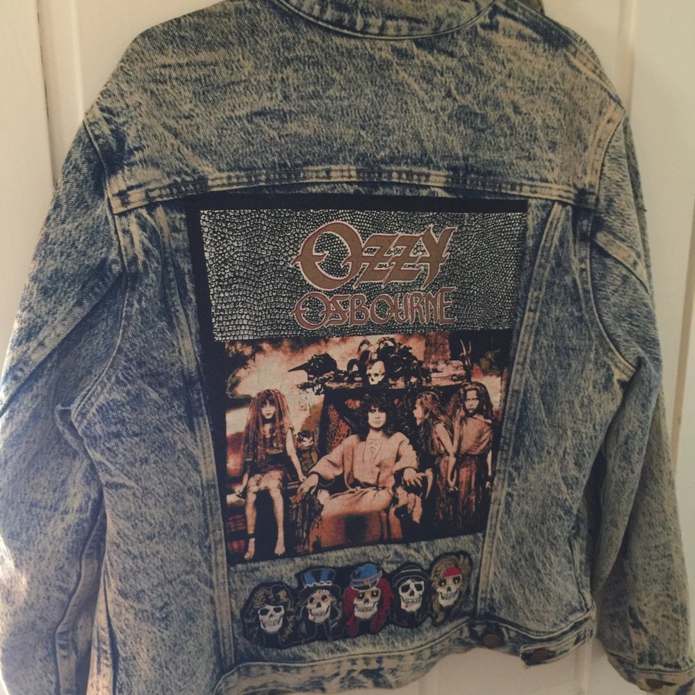 Custom Ozzy Denim Jacket