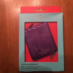 Kate Spade Scalloped Card Holder for Cellphone