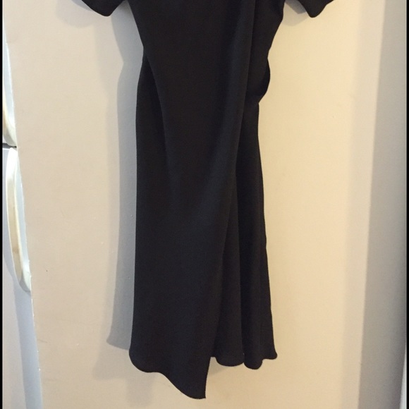 Topshop High Neck Drape Dress - Picture 4 of 7