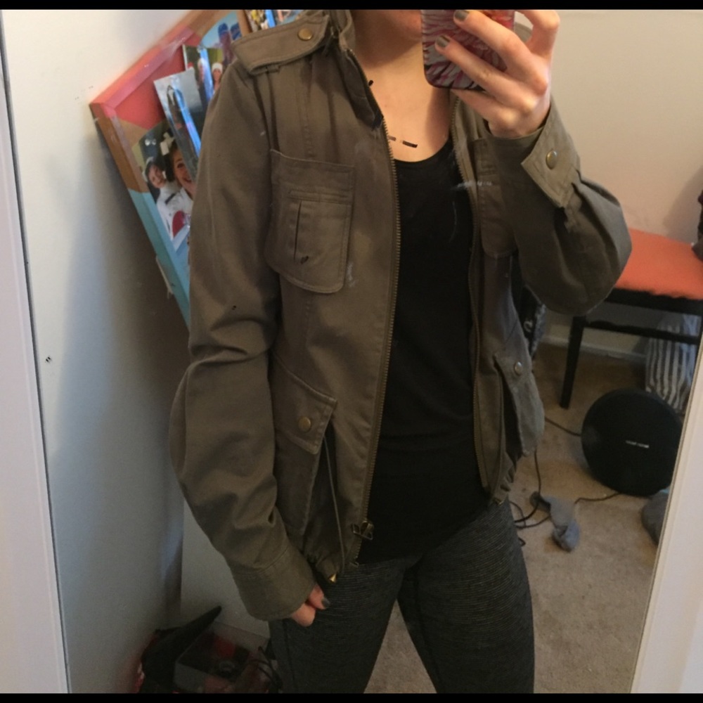 Kenna-T cotton military jacket