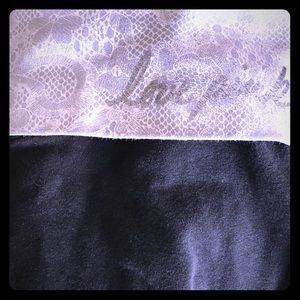 $17 for 4 PAIRS of VS PINK black yoga leggings