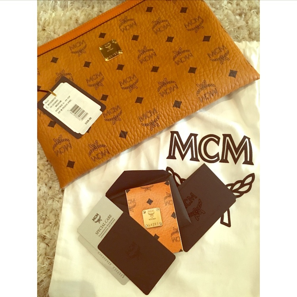 ❗️SOLD❗️MCM Pouch