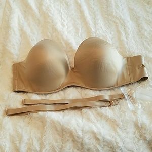 Women's strapless bra.