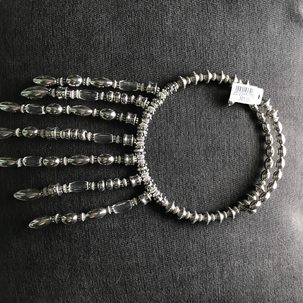 Silver Chicos necklace