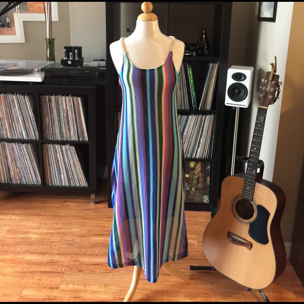 Crochet beach dress