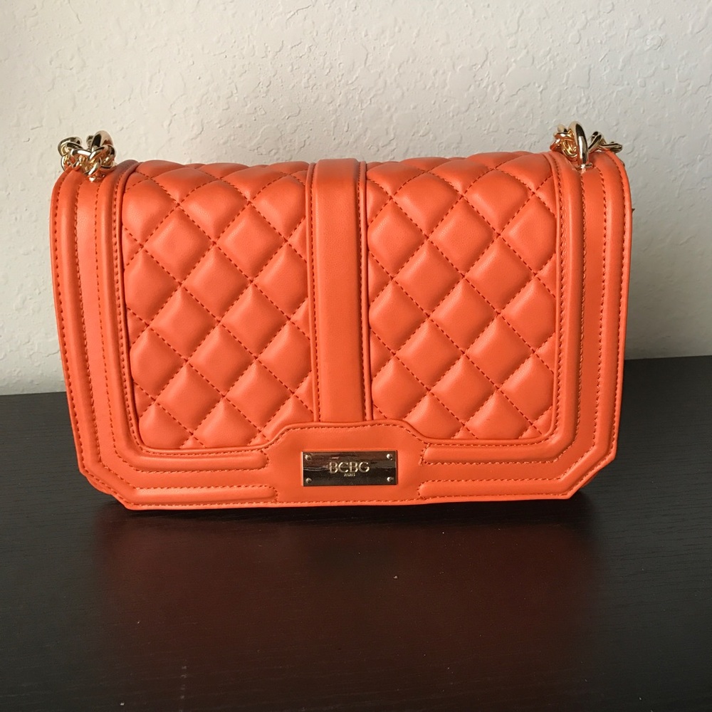 ⭐️Cute Orange Rectangular Purse (NEVER USED)