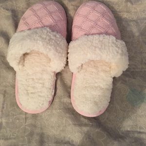 Victoria's Secret pink slippers