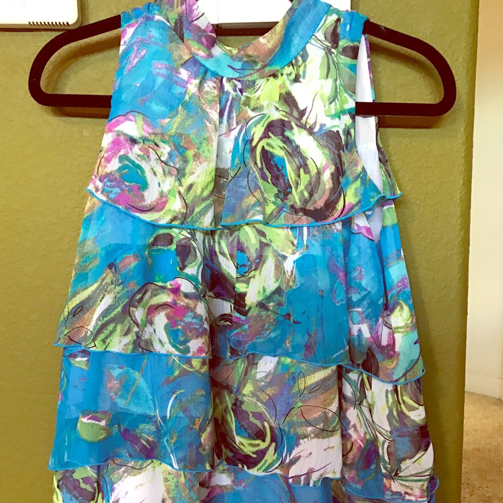 NY Collection - Size L - Sleeveless Spring Top